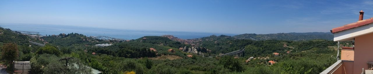 Panorama Borgo Cason verso il mare